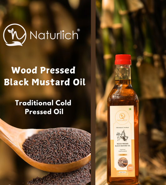 Wood Pressed Black Mustard Oil