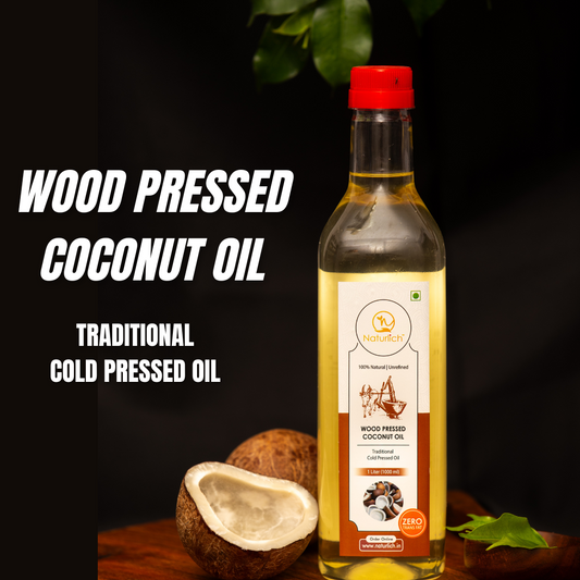 Wood Pressed Coconut Oil